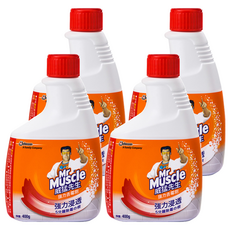 威猛先生 強力去霉劑 補充瓶 5分鐘去除霉根, 400g, 4瓶