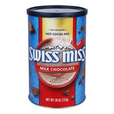 스위스미스 밀크초코 핫 코코아 믹스 통, 737g, 1개