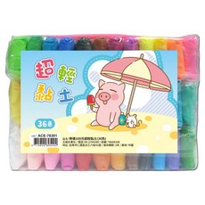 超輕黏土, 多色, 1組