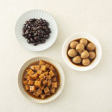 집반찬연구소 조림 반찬 3종 간장감자조림 + 메추리알간장조림 + 검은콩조림, 1세트