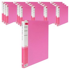Heemang 透明文件夾 20頁, 粉紅色, 20個
