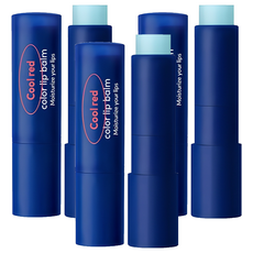 DASHU 男士變色潤唇膏 4g, 3個, 冷紅色