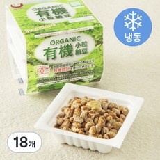 아즈마 유기소립 낫토 (냉동), 40g, 3개입, 6개
