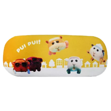 日本商品 天竺鼠車車 布面眼鏡盒