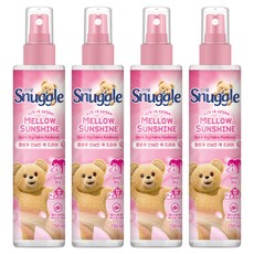 Snuggle 熊寶貝 Mellow Sunshine 快乾衣物織品除臭劑, 4個, 150ml