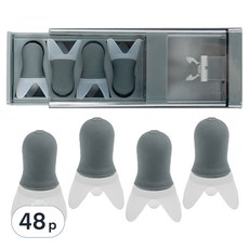 Sakind 飛機氣壓用耳塞 灰色, 24個, 2副