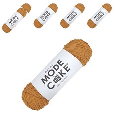 니뜨 모드케이크실 100g, 6개, 머스타드
