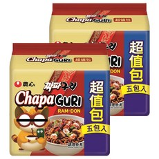 NONGSHIM 農心 浣熊炸醬烏龍麵 140g, 10包