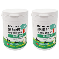 GO VITA 樂維他 關節健康 綠唇貽貝+N-乙醯葡萄糖胺 55顆 犬貓適用, 維護骨骼/關節, 2罐