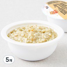 짱죽 중기 9개월부터 이유식 한우 앤 배죽, 200g, 5개, 혼합맛(한우/배)
