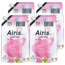 LION 獅王 Airis. 空氣感香氛柔軟精 - 303 Patio, 850ml, 4包
