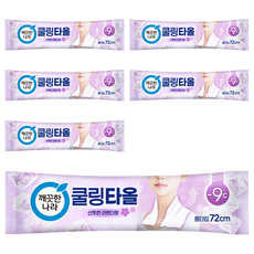 깨끗한나라 라벤더 쿨링타올, 29g, 6개