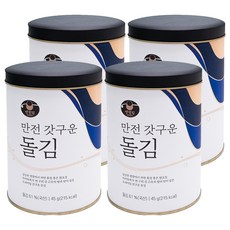 만전식품 만전갓구운돌김 캔45g, 45g, 4개