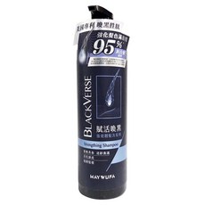 美吾髮 BlackVerse賦活喚黑逆齡洗髮精, 530ml, 1瓶