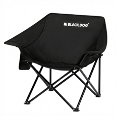 BLACK DOG 黑狗 浮月折疊椅 PRO 展開50 x 79 x 66cm 收納16 x 16 x 74cm 2.3kg 黑色 1個