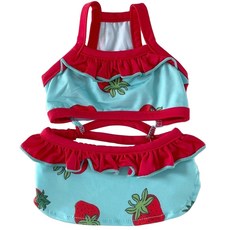 Grooming Dog 寵物比基尼泳裝, 藍色