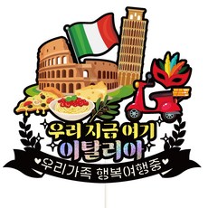 Vivid rain 602 義大利旅行蛋糕裝飾組, 我們家, 1套