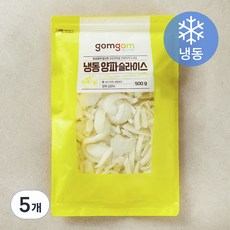 곰곰 냉동 양파슬라이스, 500g, 5개