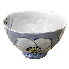 志野繪藍梅茶碗, 藍梅, 1個