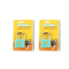 Blue Ears側鎖式側邊鎖 藍色, 2個