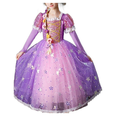 Rapunzel 尺碼150 建議身高140-150cm, 長髮公主變裝服, 1組
