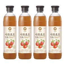 清淨園 蘋果醋, 900ml, 4個