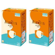 Maxim 麥心 Supreme Gold典藏精品拿鐵咖啡, 13.5g, 130條, 2盒