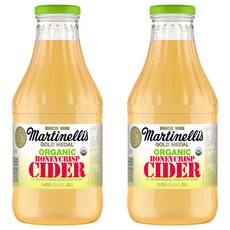 Martinelli's 蜜脆蘋果汁, 2個, 1L