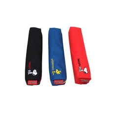 피너츠 스누피 자수 필통 S, 랜덤 발송, 3개