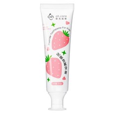 oh care 歐克威爾 兒童含氟牙膏 草莓, 70g, 1條