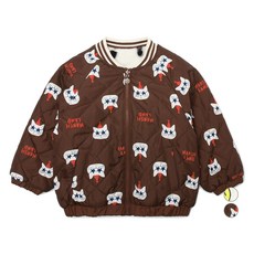 LaughingChild 兒童雙面毛絨鋪棉外套