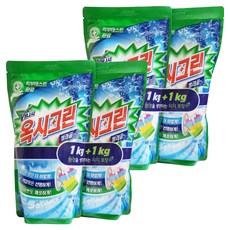 Oxy Clean 利潔時 漂白劑 補充包, 1kg, 4個