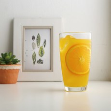 弧形玻璃杯 LG-100316 450ml, 單一顏色, 6個