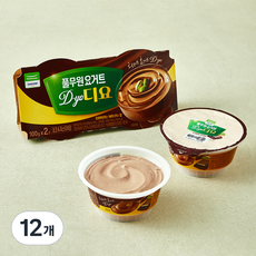 풀무원 디요 컵초코피스타치오, 100g, 12개