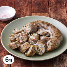 보승 선지없이 담백한 백암식 백순대, 400g, 6개