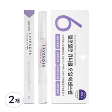 젤로젤로 큐티클 오일펜 라벤더, 3ml, 2개