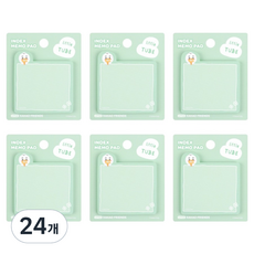카카오프렌즈 리틀프렌즈 러블리 인덱스 점착 메모지, 튜브, 40매, 24개