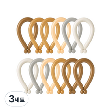 피앤비유니티 요술풍선 50p 세트, 빈티지 브라운 혼합5색, 3세트