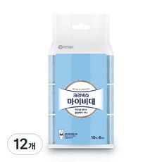 Kleenex 舒潔 Mybidet 舒潔 潔淨護理迷你濕紙巾 蓋型, 12個, 10張, 55g
