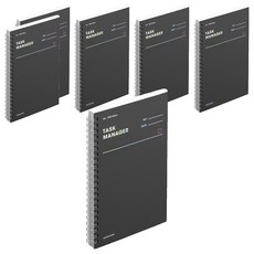 motemote 100天自填式計畫本, 6本, 黑色