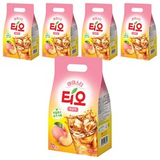 동서티오 아이스티 복숭아맛, 13g, 70개입, 5개