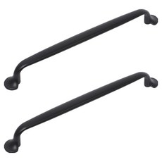 2孔把手 Sugar 黑色 大, 3個