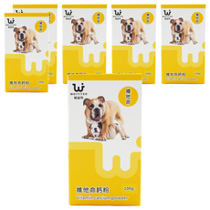 WEIYITER 維益特 犬用 維他命鈣粉, 6盒, 1罐