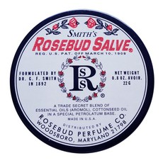 SMITH'S ROSEBUD SALVE 美國原裝玫瑰花蕾膏 22g 保濕滋潤, 玫瑰, 1罐