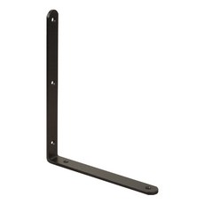 薄型層板支架 250 x 200mm, 2個, 黑色