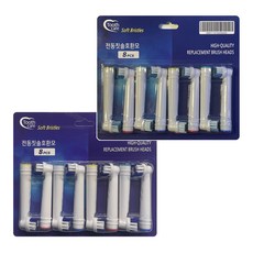 電動牙刷替換刷頭組, SB-17（通用）、EB-20（季前）, 1組