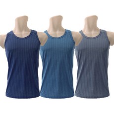 PALAN 男性無袖運動背心 3件組 9004