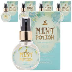 BODYHOLIC Mint Potion頭髮身體噴霧 清爽薄荷香, 50ml, 5個