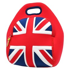 dabbawalla 瓦拉包 保溫手提包/午餐袋 輕量萬用 上學出遊皆可用 臺灣手工縫製, 31 x 30 x 13cm, 瓦拉英國國旗