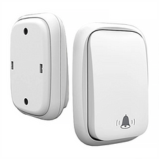 鴻嘉源 FJ 自發電無線門鈴 1對1 AF-1, 1組